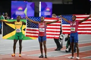 Ferdinand Omanyala at the
