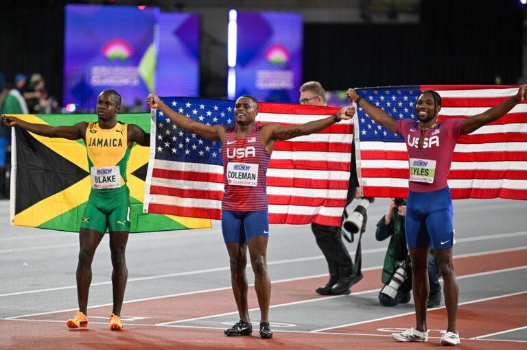 Ferdinand Omanyala at the