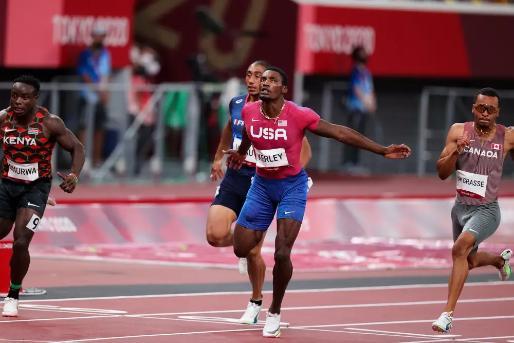 Frek Kerley at the Olympics
