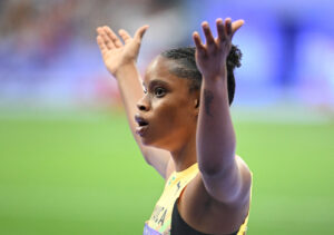 Tia Clayon at the Olympics